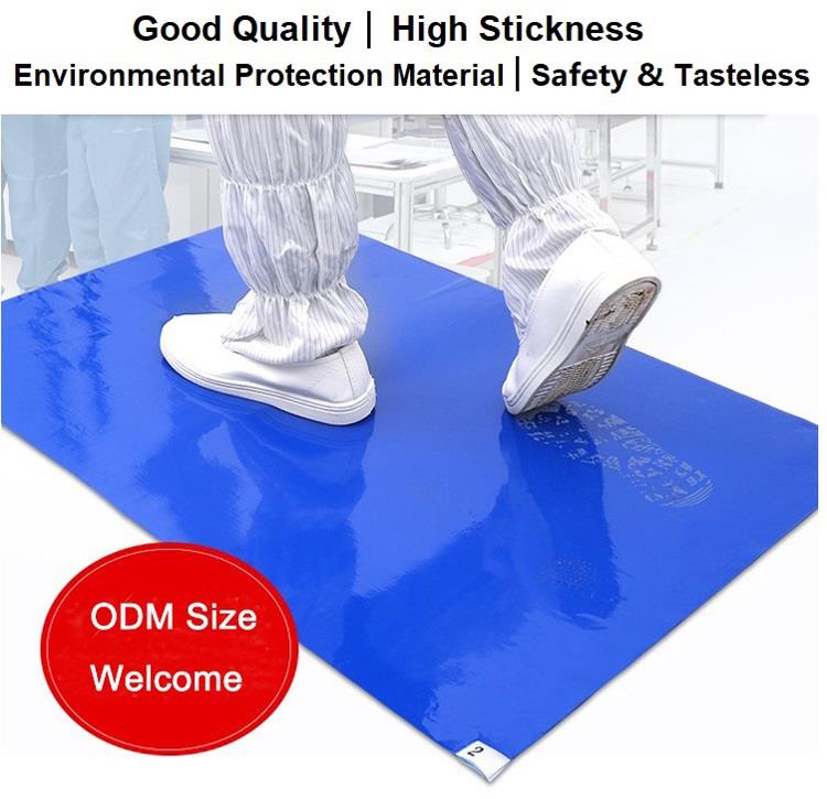 Visoka kakovost Čistilna lepljiva podloga high quality Cleanroom sticky mat